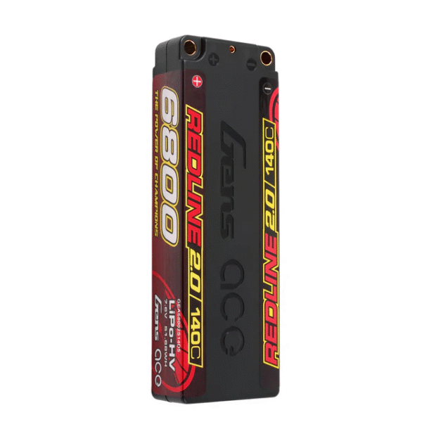 GEA68002S14D5 Gens ace Redline 2.0 Series 6800mAh 2S1P 7.6V 140C HardCase HV Lipo Battery Pack with Hardcase 57 - Image 3