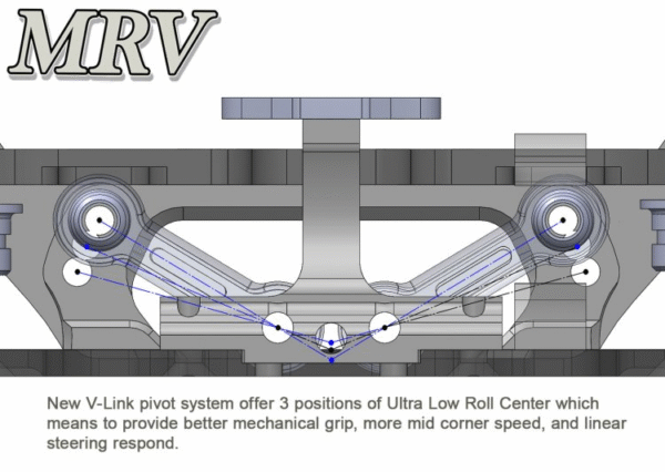 MRV-KIT MRV 1:28 V-Link RWD Chassis Kit (No Electronic) - Image 3
