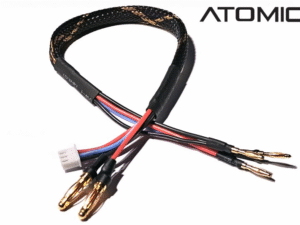 IC-094 Charge cable for hardcase battery (4mm bullet)