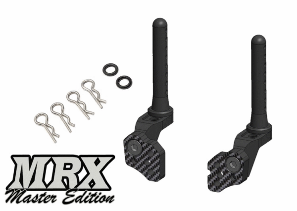 MRXME-UP04-B MRX Master Touring Lexan Body Mount