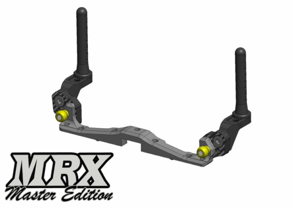 MRXME-UP04-B MRX Master Touring Lexan Body Mount - Image 2