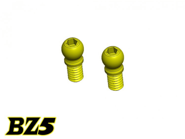 BZ5-11 Brass 3.0 Ball head M2.0 Leg (2 pcs)