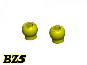 BZ5-09 Brass 3.5 Balll head M1.6 thread (2 pcs)