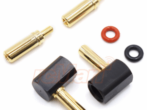 WPT-0121 Yeah Racing Angle Type 4mm & 5mm Connector Plug