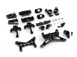 LSMB-S01BK Yeah Racing Aluminum Essential Conversion Kit For Losi 1/24 Micro-B 2WD Buggy / 1/28 Micro-T Truck