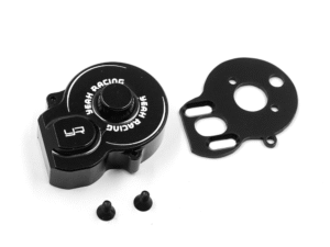 LSMB-010BK Yeah Racing Aluminum Motor Plate w/Cover For Losi 1/24 Micro-B 2WD Buggy / 1/28 Micro-T Truck