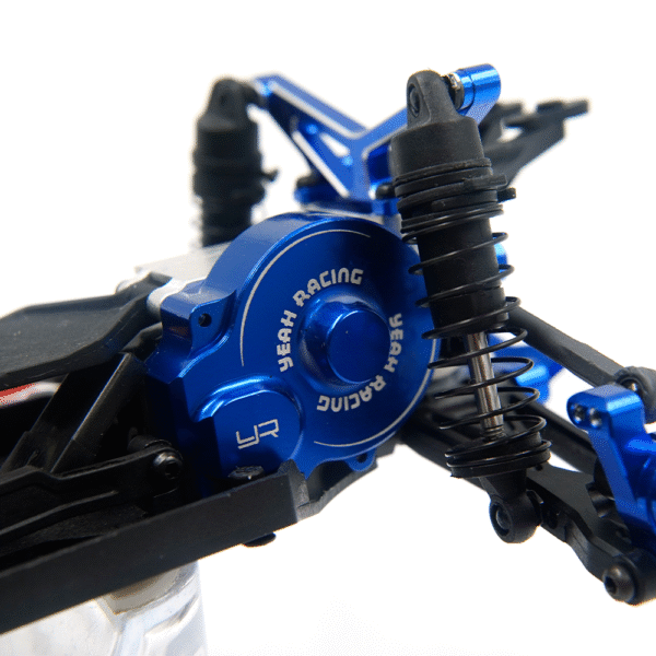 LSMB-010BK Yeah Racing Aluminum Motor Plate w/Cover For Losi 1/24 Micro-B 2WD Buggy / 1/28 Micro-T Truck - Image 2
