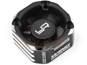 YA-0576BK Yeah Racing Aluminum Case Tornado 30mm Booster Fan Black