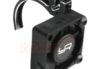 YA-0525BK Yeah Racing Aluminum 7075 Fan Mount w/ 30mm Tornado Fan for 540 Motor Black