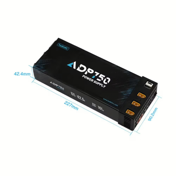 TK24300-EU ToolkitRC ADP750 Power Supply 12V 62A 750W - Image 2