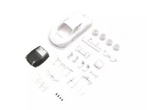 MZN234 Kyosho Mini-Z 720S GT3 White Body set (w/rims)