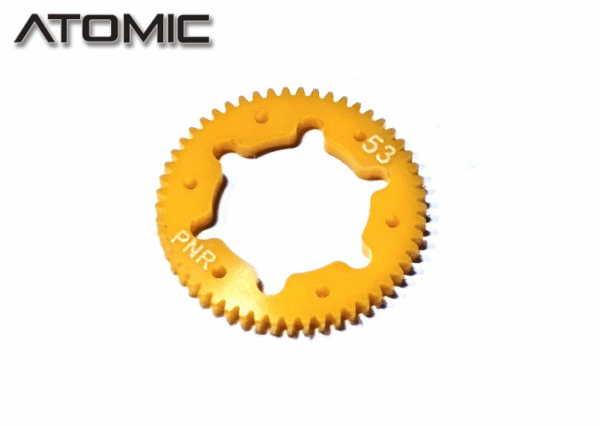 MRZ-UP16P6-53Y Spur Gear for DG Ball Diff (53T-Yellow)
