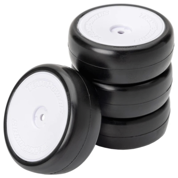 TPR-TPG3604M-OH 1:10 TOURING CAR RUBBER TIRE SET ( PRE-GLUED, 36M)