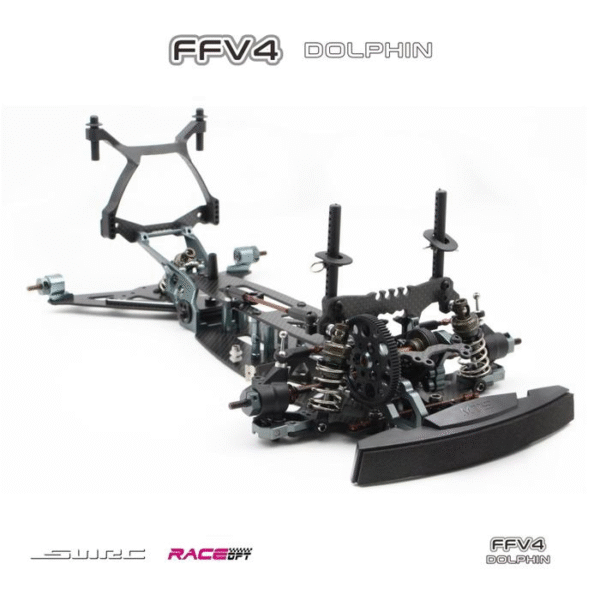 RO-MTS-FFV4 MTS FFV4 Dolphin - 1:10 2WD Electric Pro Car Kit - Image 5