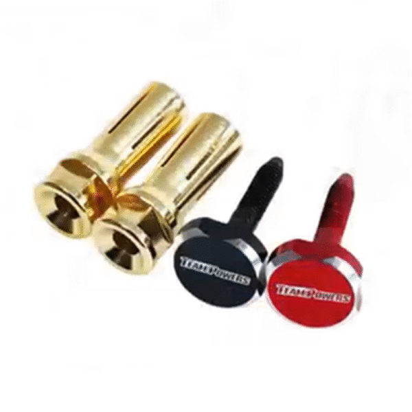 TPR-G5-ELG TeamPowers 5mm Easy Lock Golden Plug Set For Lipo Battery - Image 2