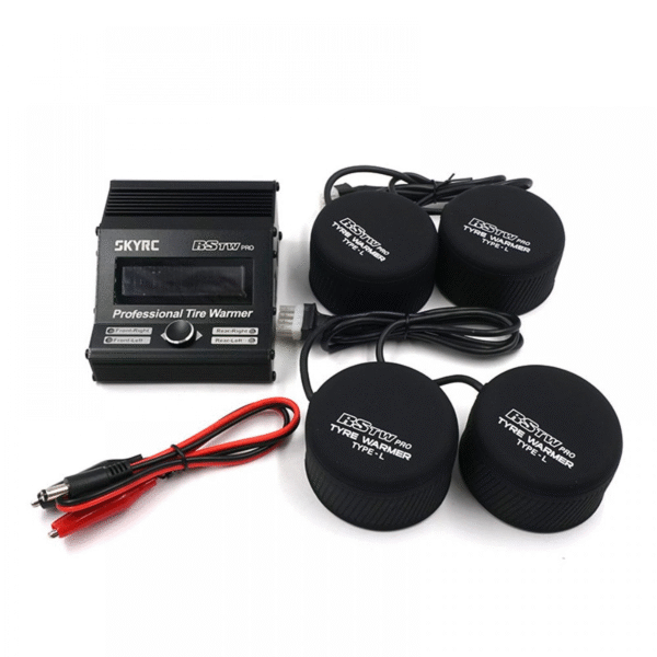 SK-600064-06 SkyRC RacingStar RSTW Tire Warmers Black V3 For 1/10 RC Car