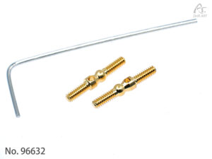 96632 DRIFT ART MIDDLE TURNBUCKLE W/ BALL 2PCS