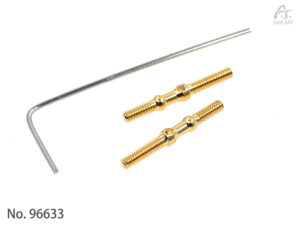 96633 DRIFT ART LONG TURNBUCKLE W/ BALL 2PCS
