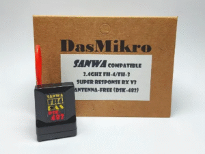 DSK-482N SANWA SUPER RESPONSE FREE ANTENNA 4CH RECEIVER V3 FH-4 FH-3 FOR RC RACING