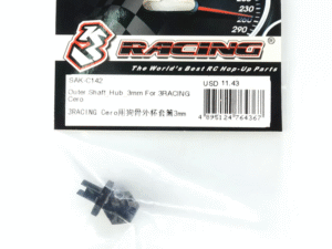 SAK-C142 Outer Shaft Hub 3mm For 3RACING Cero