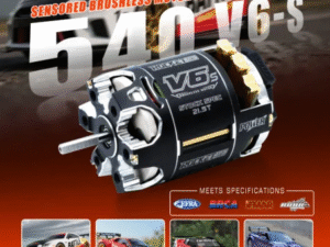 SP-054006-06 ROCKET RC 540-V6S SENSORED MOTOR STOCK 13.5T LOW RESISTANCE