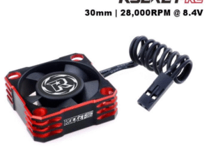 SP-360003-11 ALU COOLING FAN FOR TURBO ESC 30X30 28000RPM RED