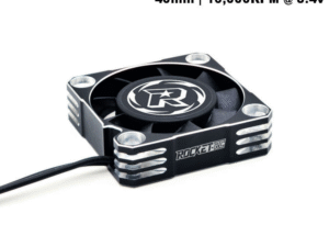 SP-420003-04 Rocket-RC Silver 40mm V2 Aluminum Cooling Fan 16,000RPM