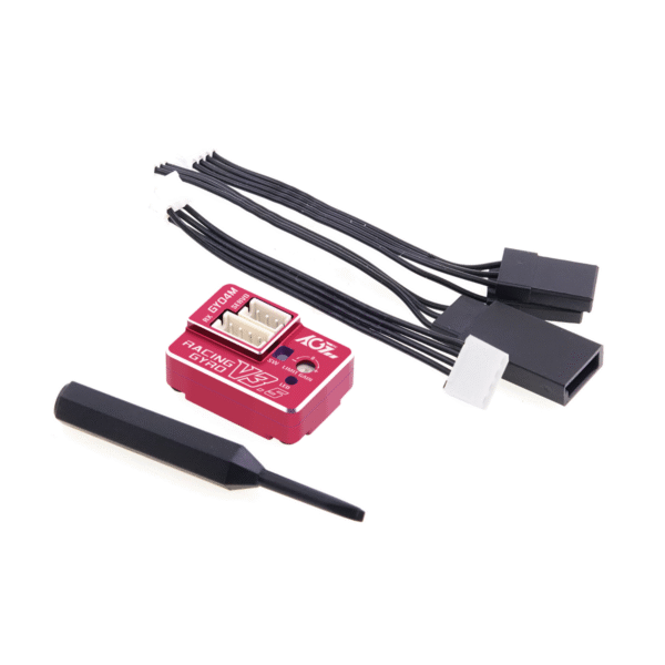 AGFRC GY04M V3.5 Red Color 4G Super Light Weight CNC Steering Gyro For Mini Z / Drift Racing Cars