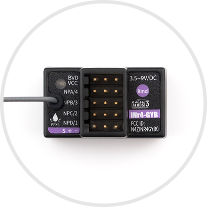 FLYSKY INR4-GYB FLYSKY NOBLE GYRO RECEIVER