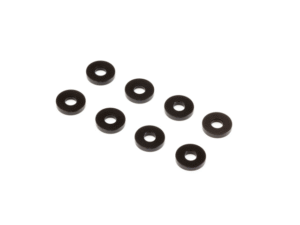 A73815 Aluminum spacer 3x8x1.5mm (black/8 pieces)