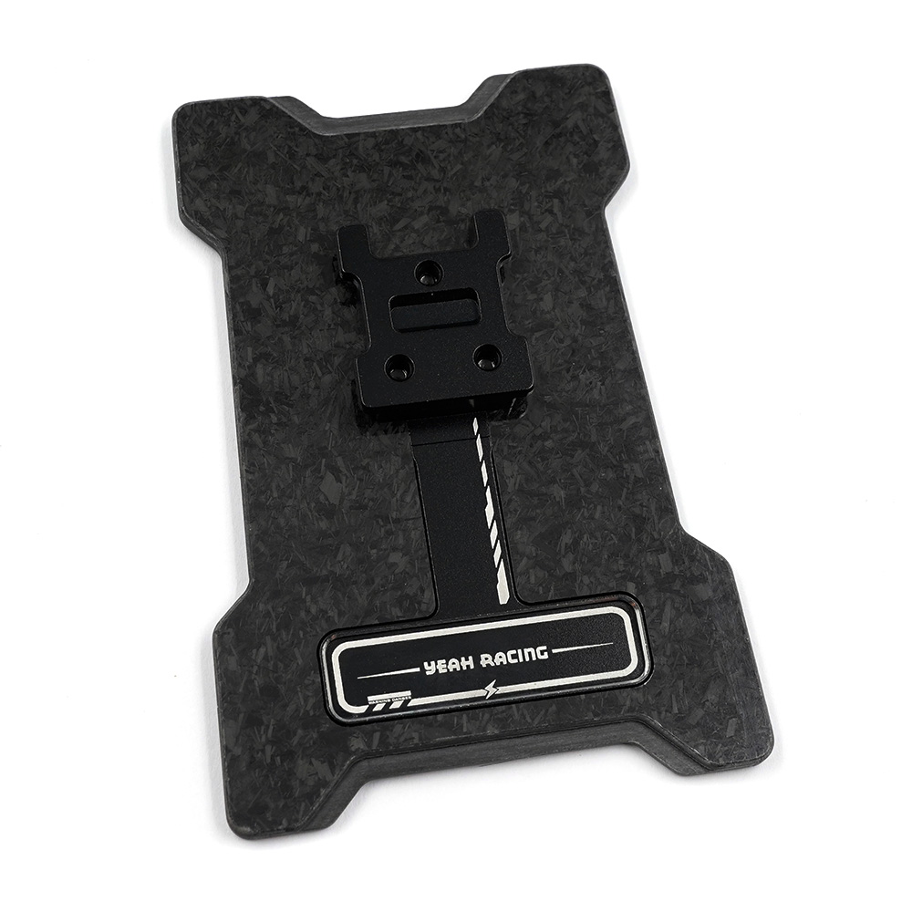YA-0742BK Yeah Racing Graphite Base Plate For Noble NB4 / Pro / Plus