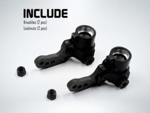 XPTS-006BK Yeah Racing Aluminum 7075 Steering Block for Xpress XM1 XM1S AM1 AM1S FM1S