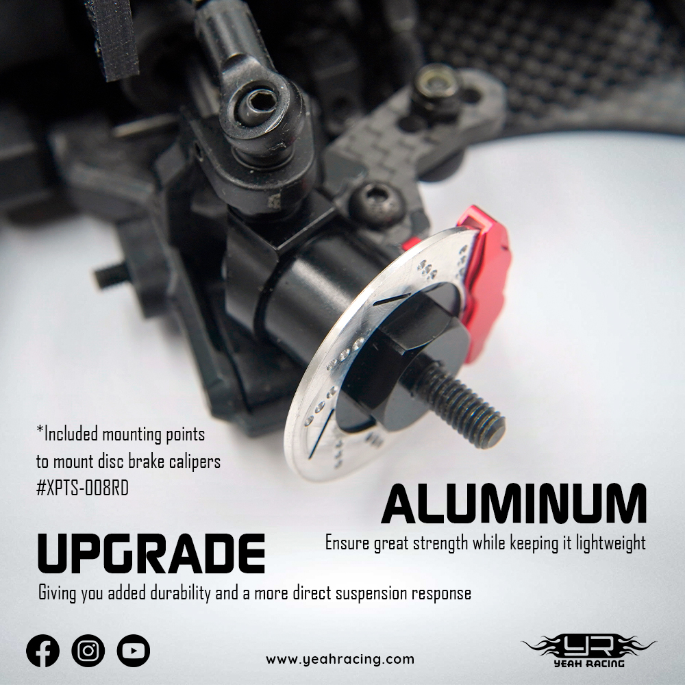 XPTS-006BK Yeah Racing Aluminum 7075 Steering Block for Xpress XM1 XM1S AM1 AM1S FM1S - Image 2