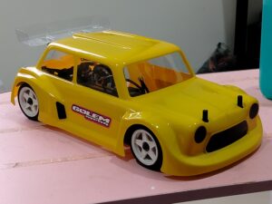 MINIX Golem 1/10 Mchassis Bodyshell clear