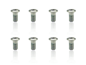 TTH050306 Titanium Flat Button Head Hex Socket Screws 3x6mm (8pcs)
