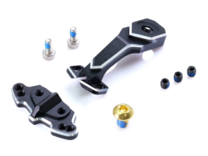 98701 Drift Art DVF Dual Vector Foil 3D Steering System Aluminum Servo Arm Set Black For DA4 DA3 DA2