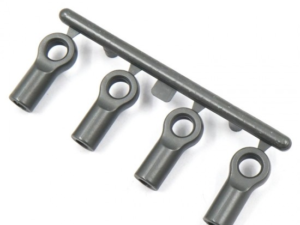 XP-10635 Xpress Grey Composite 4.8mm Flat Type Ball End 13mm 4pcs