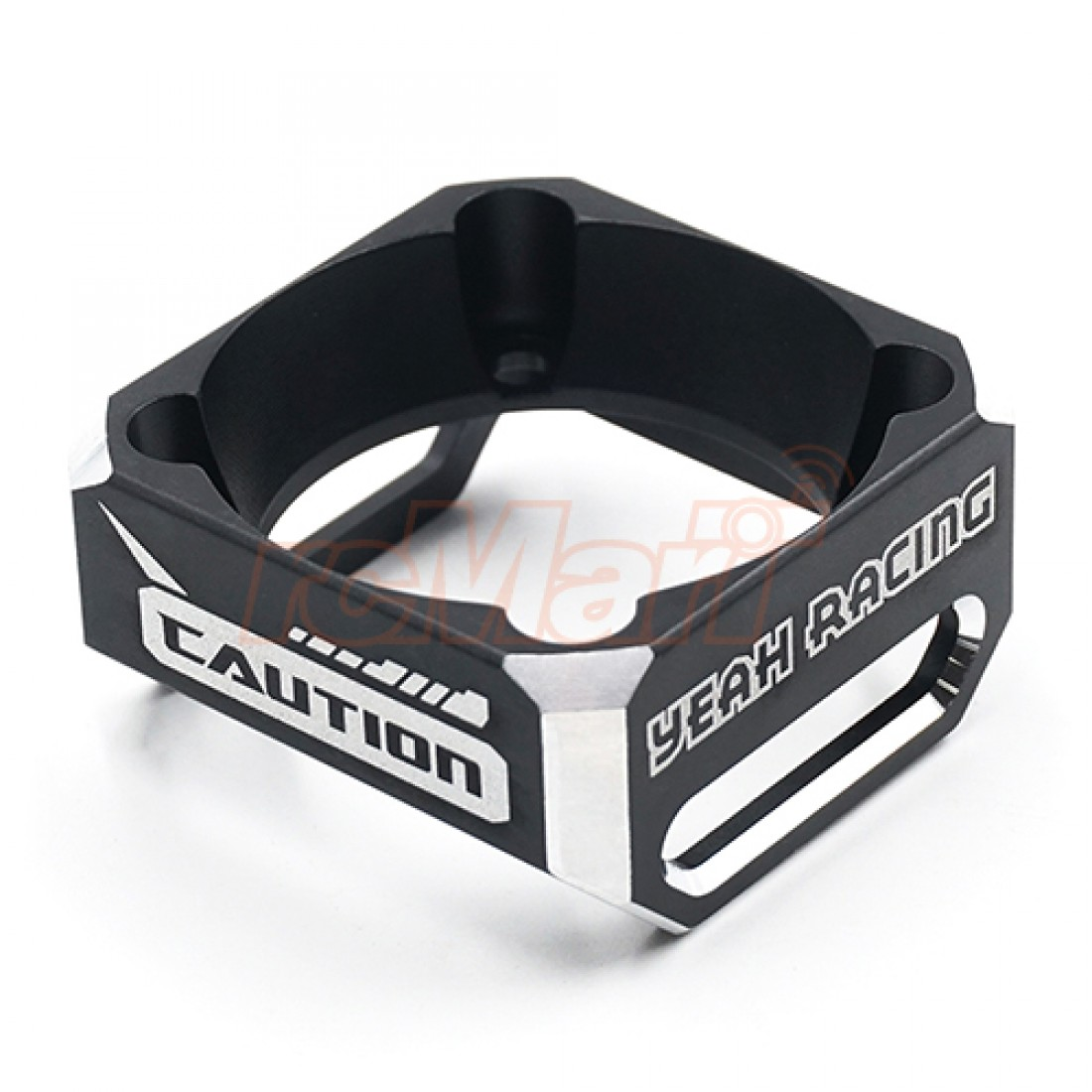 YA-0559BK Yeah Racing Wind Pressurizer Aluminum 30mm Cooling Fan Booster Type A Black - Image 2