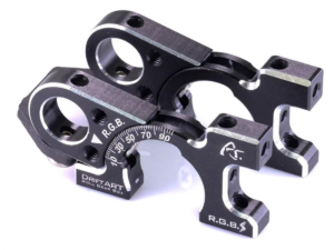 98805 Drift Art CNC Aluminum Roll Gear Box Lightning Version Set Black For DA4 DA3 DA2