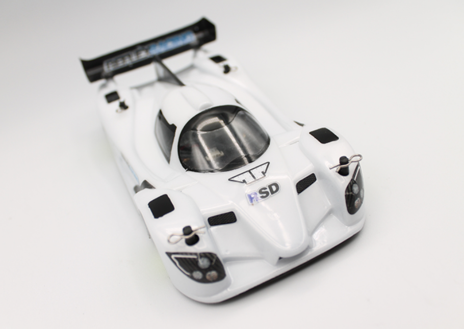 RAD001 Radbody Lumpy (LMP3 with Fin) 1/28 Scale Lexan Body - Image 2