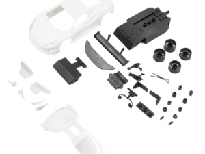 GL-488-GT3-K01 GL Racing 1/28 GL 488 GT3 White Kit Set Limited Edition For Mini-Z