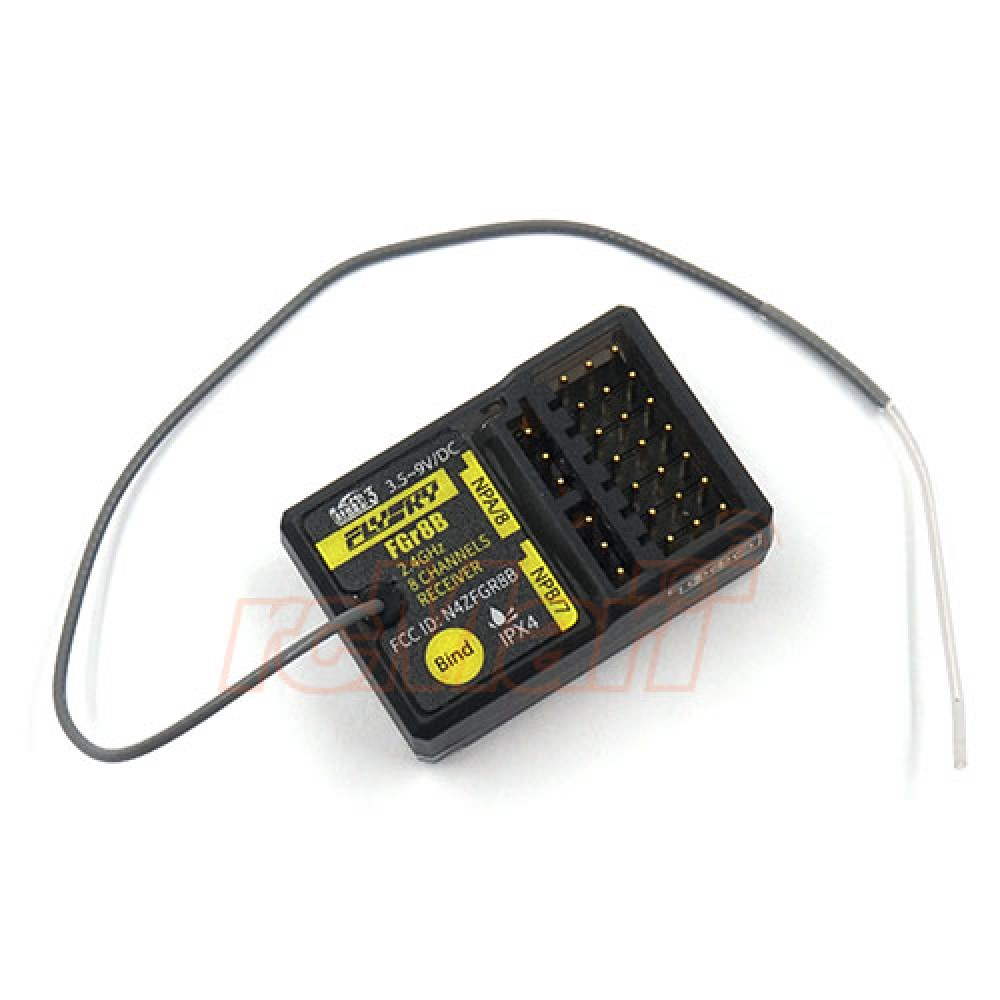 Flysky FGr8B PWM PPM i-bus 8-Channel Waterproof Receiver For AFHDS3 Transmitter