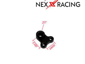 NX-552-15 Nexx Racing Aluminum Servo Horn 20T (1pcs) for Specter SE