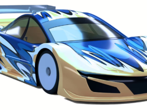 AV001-05 Avalon Racing Vortex 1/10 Touring bodyshell 0.5mm 190mm Clear