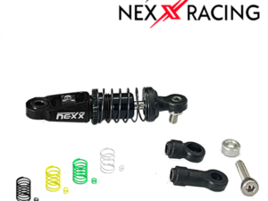 NXUSA-300-60-B Nexx Racing Premium Dual Spring Center Oil Shock Black