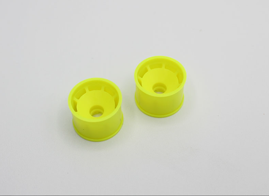RX600R14Y Reflex Racing Speed Dish Wheel Rear - 14mm (Yellow)
