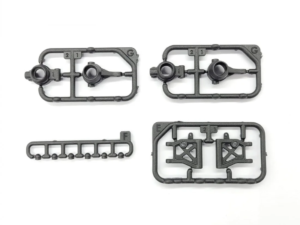 GG-S-002 Giulia front knuckle set and rear lower arm