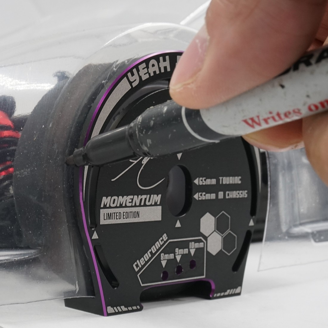 MMT-010 Yeah Racing Momentum 7075 Aluminum Wheel Marker For 1:10 Touring M-Chassis - Image 2