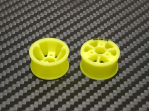 XB11Y3 PN Racing Machine Cut Delrin 11x20mm Yellow Flanged Rear Wheel R3 For XBILITY One