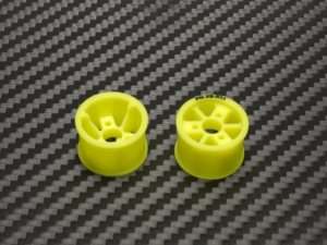 XB11Y14 PN Racing Machine Cut Delrin 14x20mm Yellow Flanged Rear Wheel R14 For XBILITY One